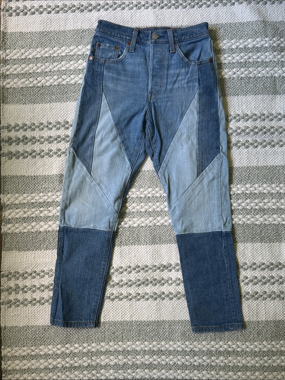Levi’s 501 Patchwork Jeans